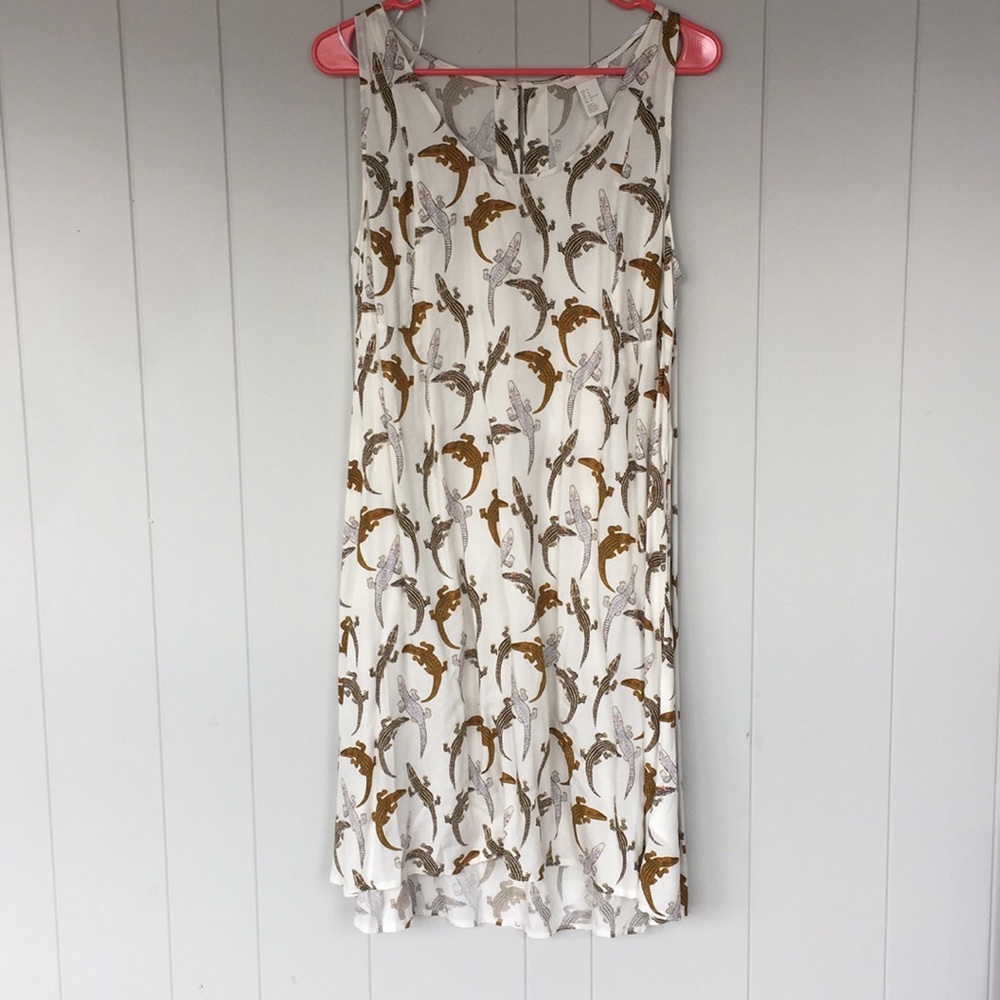 Alligator crocodile H&M Sundress 14